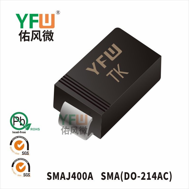 SMAJ400A SMA(DO-214AC)_Marking:TK_Transient Voltage Suppressor_YFW brand